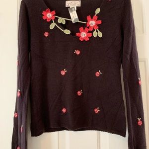 Nanette Lepore Cashmere Sweater Size M New